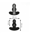 Plug Tunnel Anal Silicone 5cm