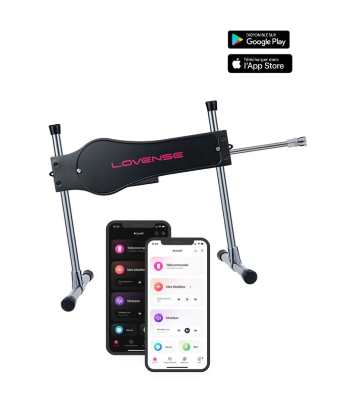 Fuck Machine Connectée Double Pénétration gay