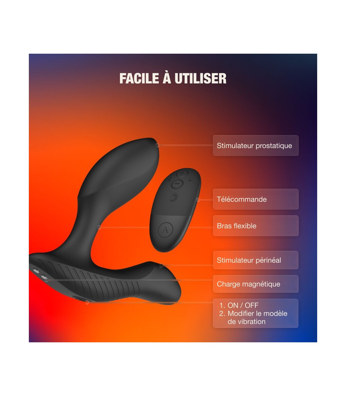 Stimulateur Prostatique Arcwave Perk