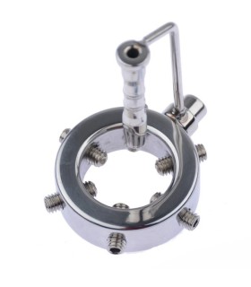 Anneau de Gland CBT avec Plug Urètre 7mm