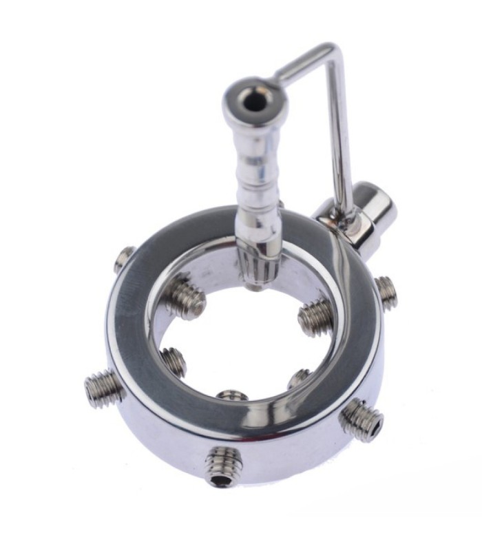 Anneau de Gland CBT avec Plug Urètre 7mm