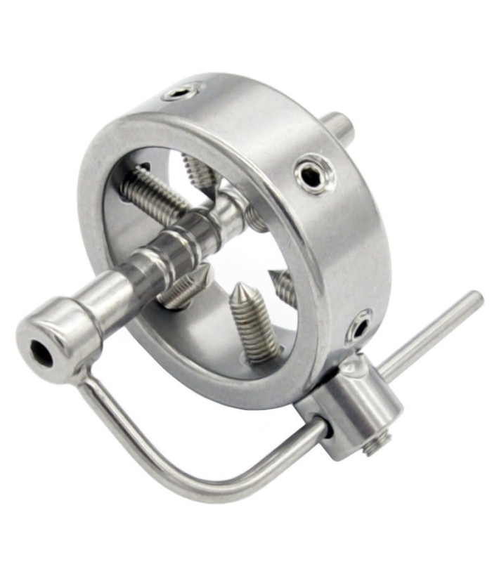 Anneau de Gland CBT avec Plug Urètre 7mm