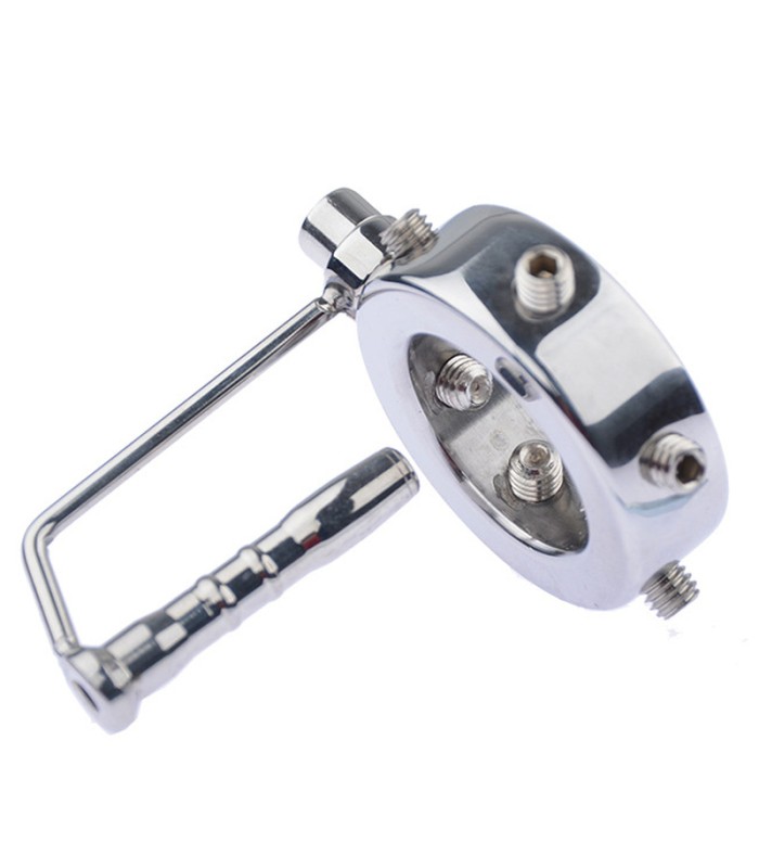Anneau de Gland CBT avec Plug Urètre 7mm