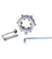Anneau de Gland CBT avec Plug Urètre 7mm