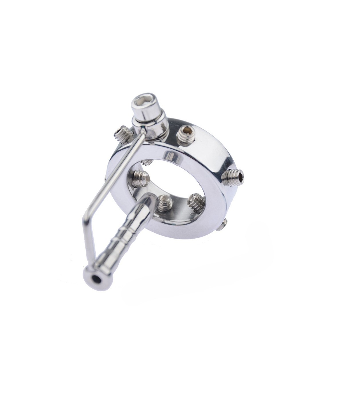Anneau de Gland CBT avec Plug Urètre 7mm