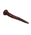 Gode Scorpion Rouge Stinger 35x5,5cm