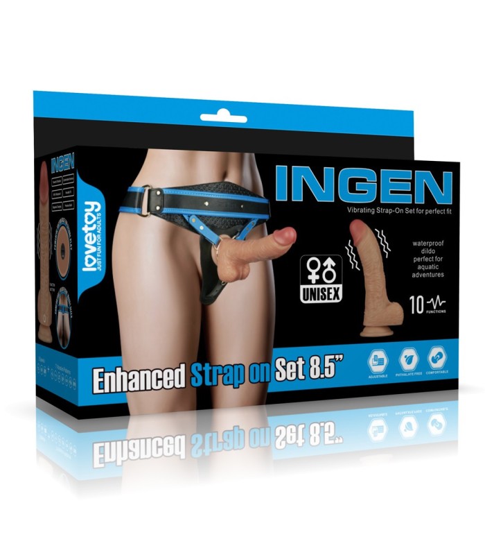 Gode Ceinture Réaliste Vibrant Lovetoy