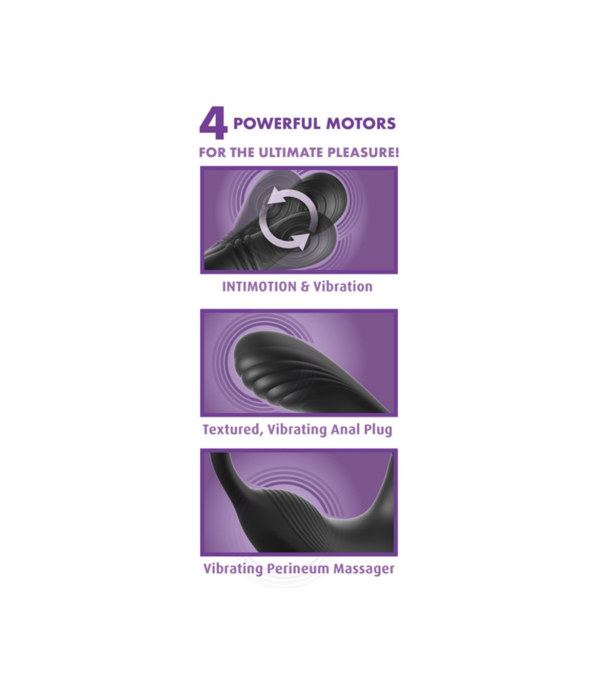 Stimulateur de Prostate Anal Fantasy Intimotion