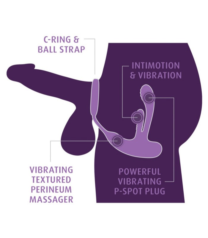 Stimulateur de Prostate Anal Fantasy Intimotion