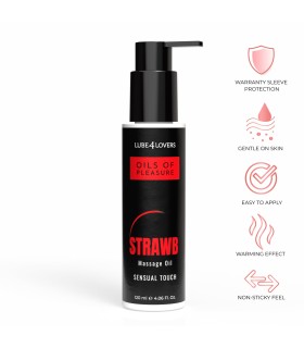 Huile de Massage Oils Of Pleasure fraise