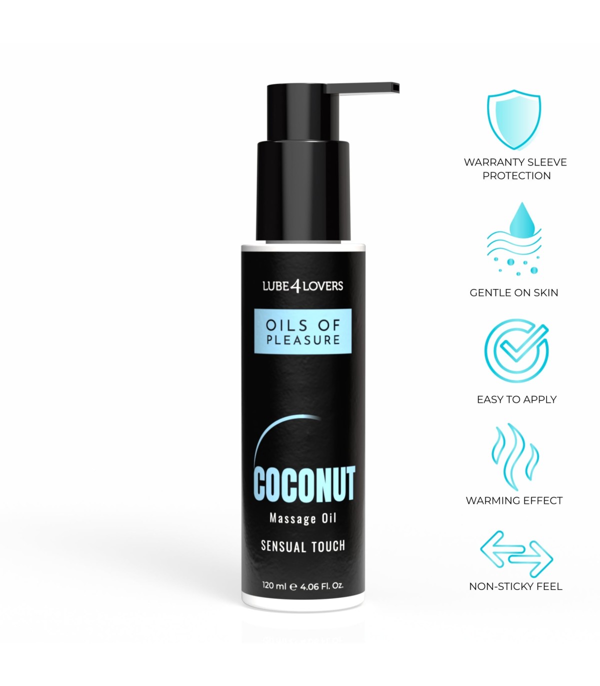 Huile de Massage Oils Of Pleasure noix de coco