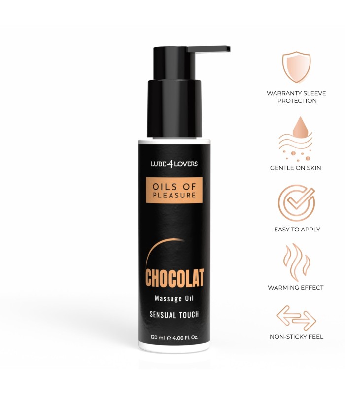 Huile de Massage Oils Of Pleasure chocolat