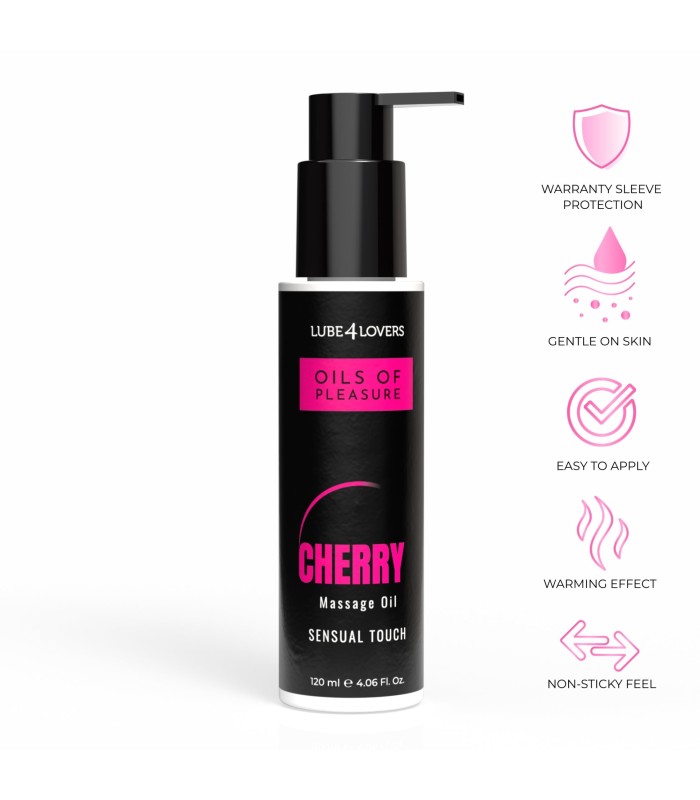 Huile de Massage Oils Of Pleasure cerise