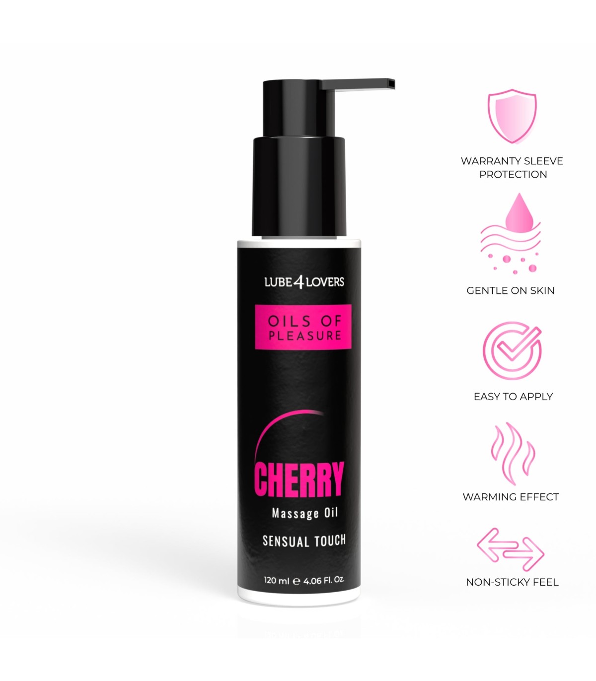 Huile de Massage Oils Of Pleasure cerise