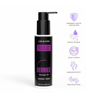 Huile de Massage Oils Of Pleasure baie de fruit