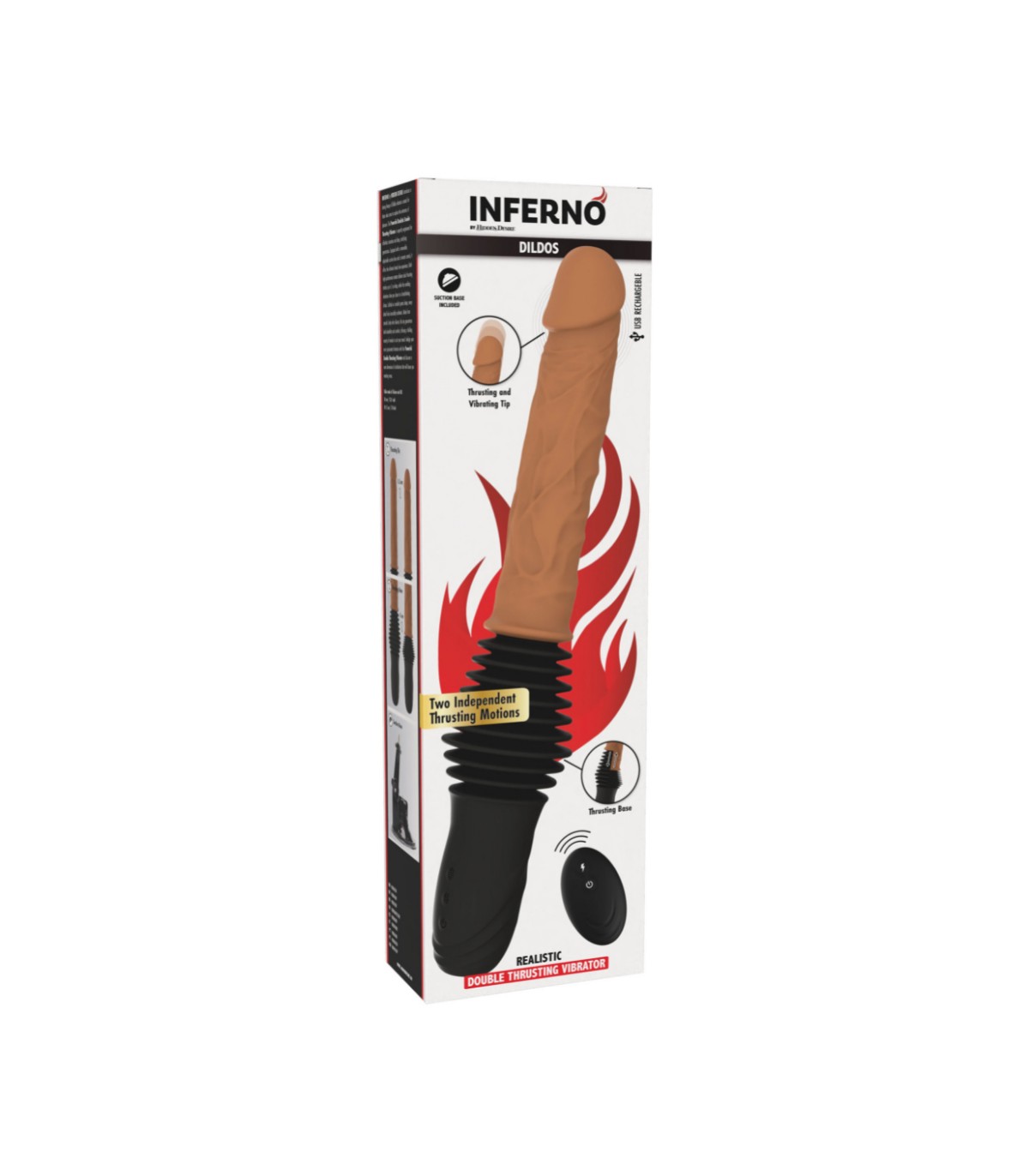 Vibromasseur Ultra Réaliste à Mouvements Vibrants