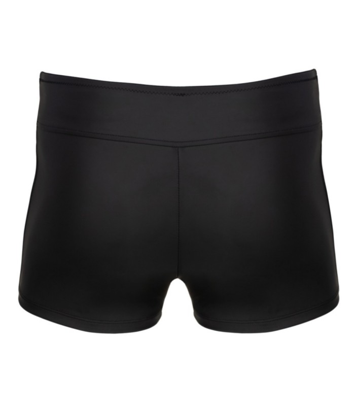 Boxer sexy Noir Mat à Boucles Pour Homme