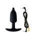 Plug Électrostimulation en Silicone Noir