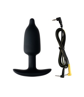 Plug Électrostimulation en Silicone Noir