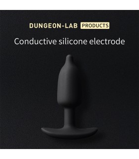 Plug Électrostimulation en Silicone Noir
