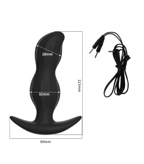 Plug Anal Électro avec Boîtier Player E-Stim