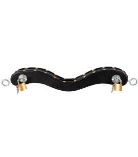 Humbler noir avec cadenas Zado en cuir