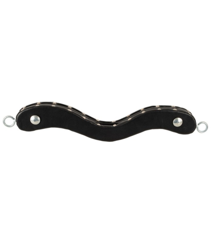 Humbler BDSM Zado noir en bois recouvert de cuir