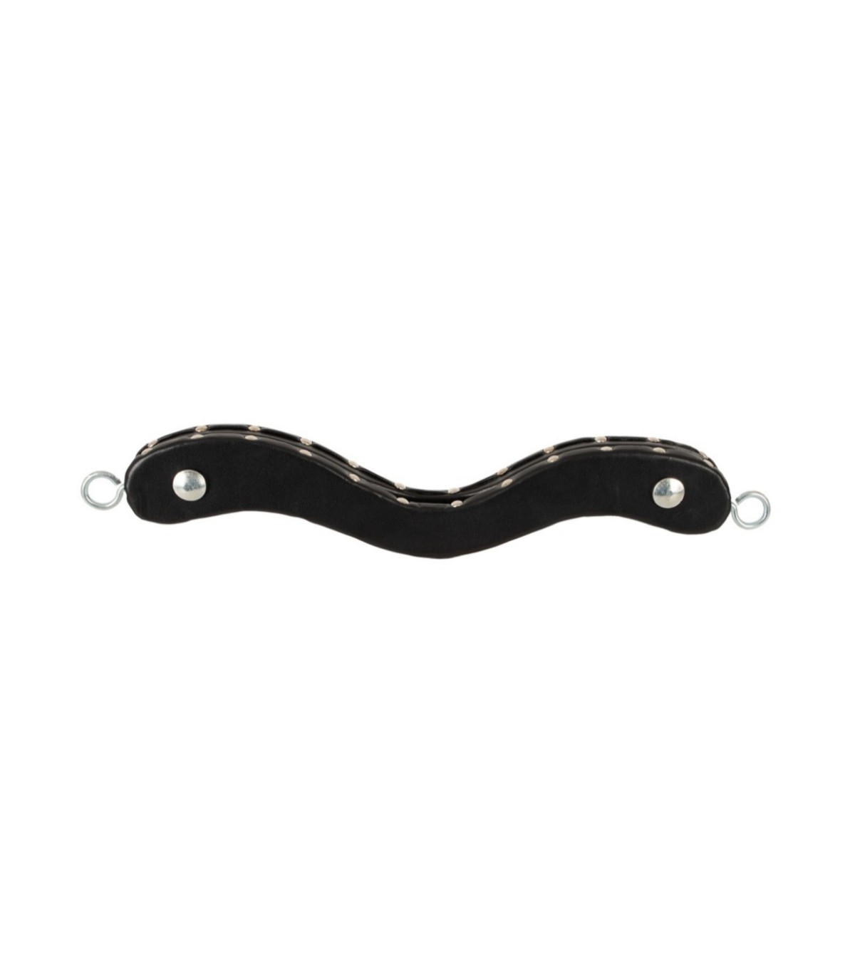Humbler BDSM Zado noir en bois recouvert de cuir