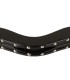 Humbler BDSM en cuir noir riveté Zado