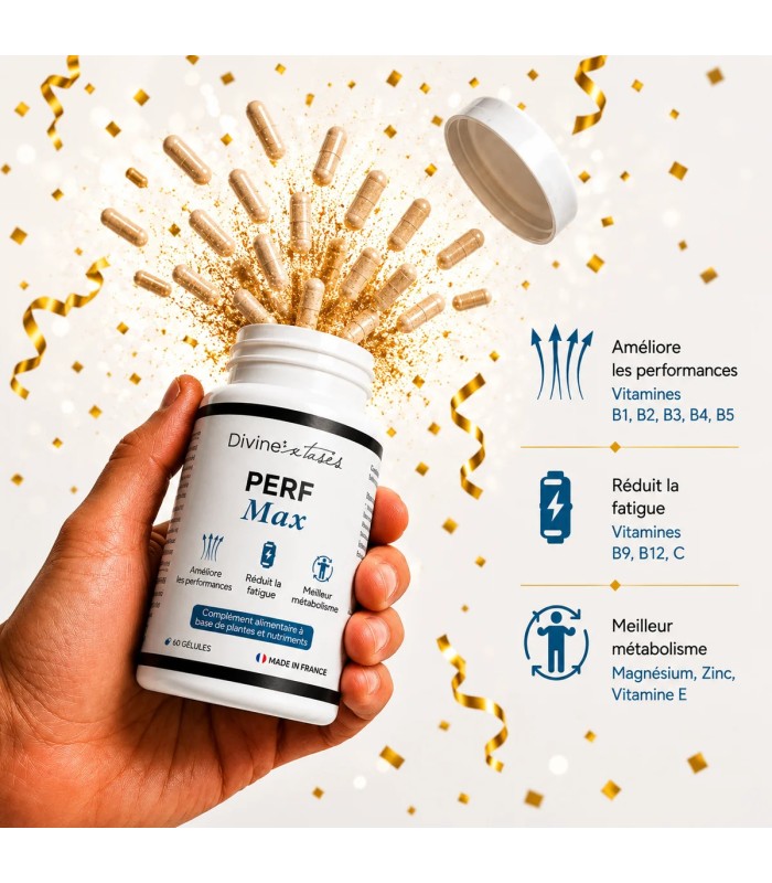 Complément alimentaire homme Perf Max Divinextases