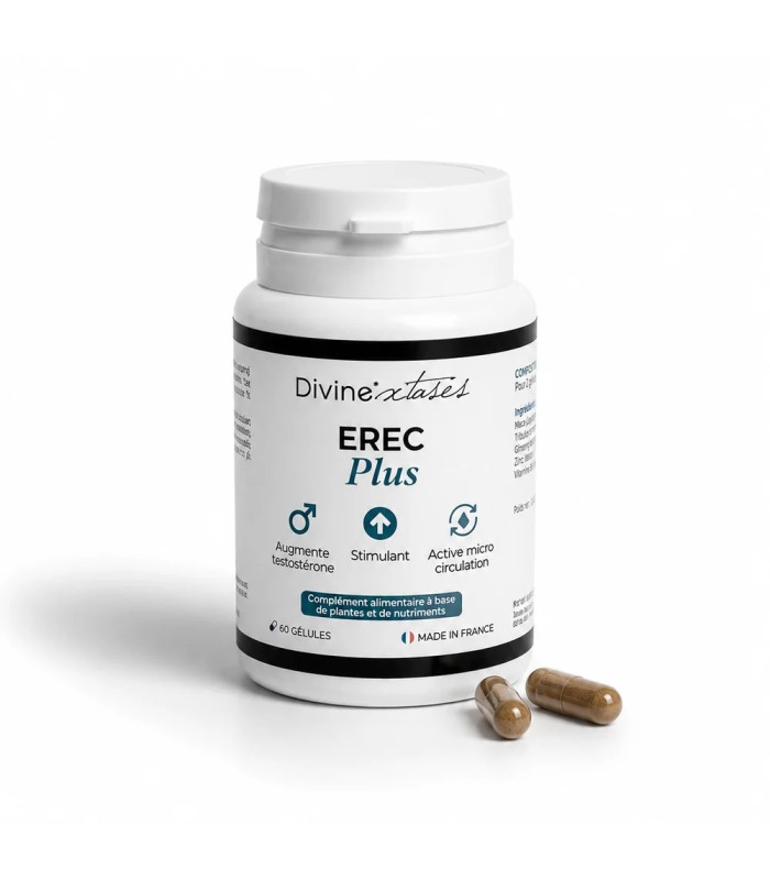 Erec Plus Divinextases complément vitalité homme 60 gélules