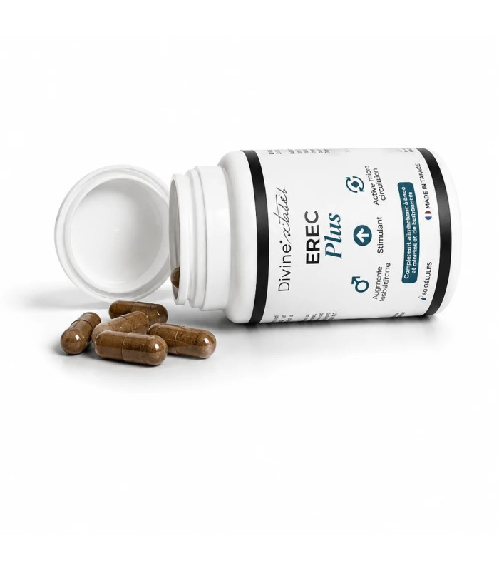 Erec Plus Divinextases complément vitalité homme 60 gélules