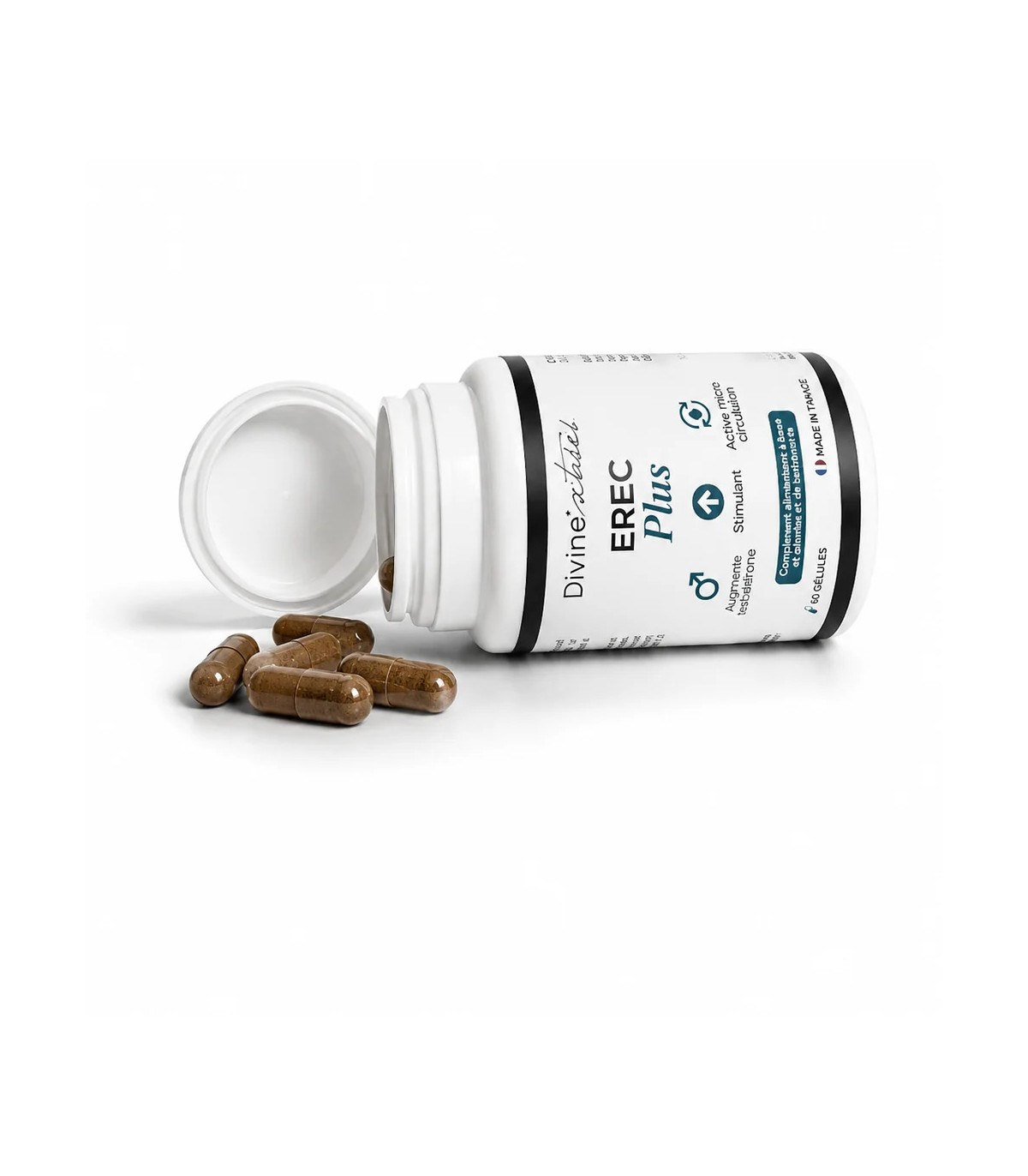 Erec Plus Divinextases complément vitalité homme 60 gélules