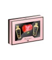 Coffret massage Plaisir Secret huiles et bougie cœur