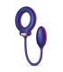 Cockring à plug vibrant Eclipse Hueman
