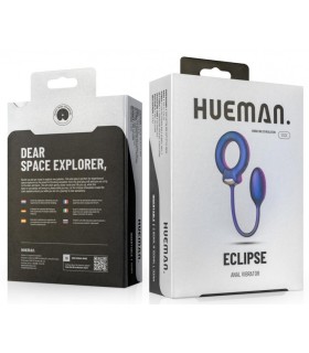 Cockring vibrant Hueman avec plug anal