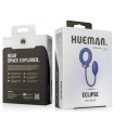 Cockring vibrant Hueman avec plug anal