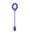 Cockring plug anal vibrant silicone Hueman