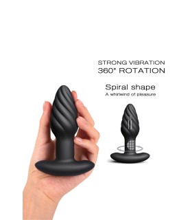 Plug rotatif et vibrant Spin Plug Dorcel