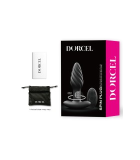 Plug rotatif et vibrant Spin Plug Dorcel