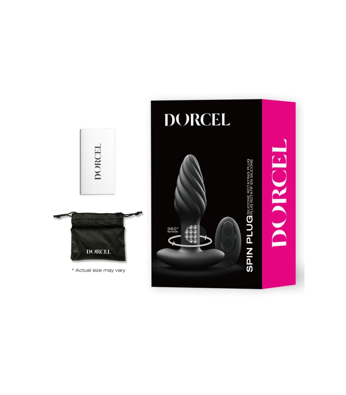 Plug rotatif et vibrant Spin Plug Dorcel