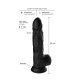 Gode Monstre Silicone Vibrant Raptor 16x5cm