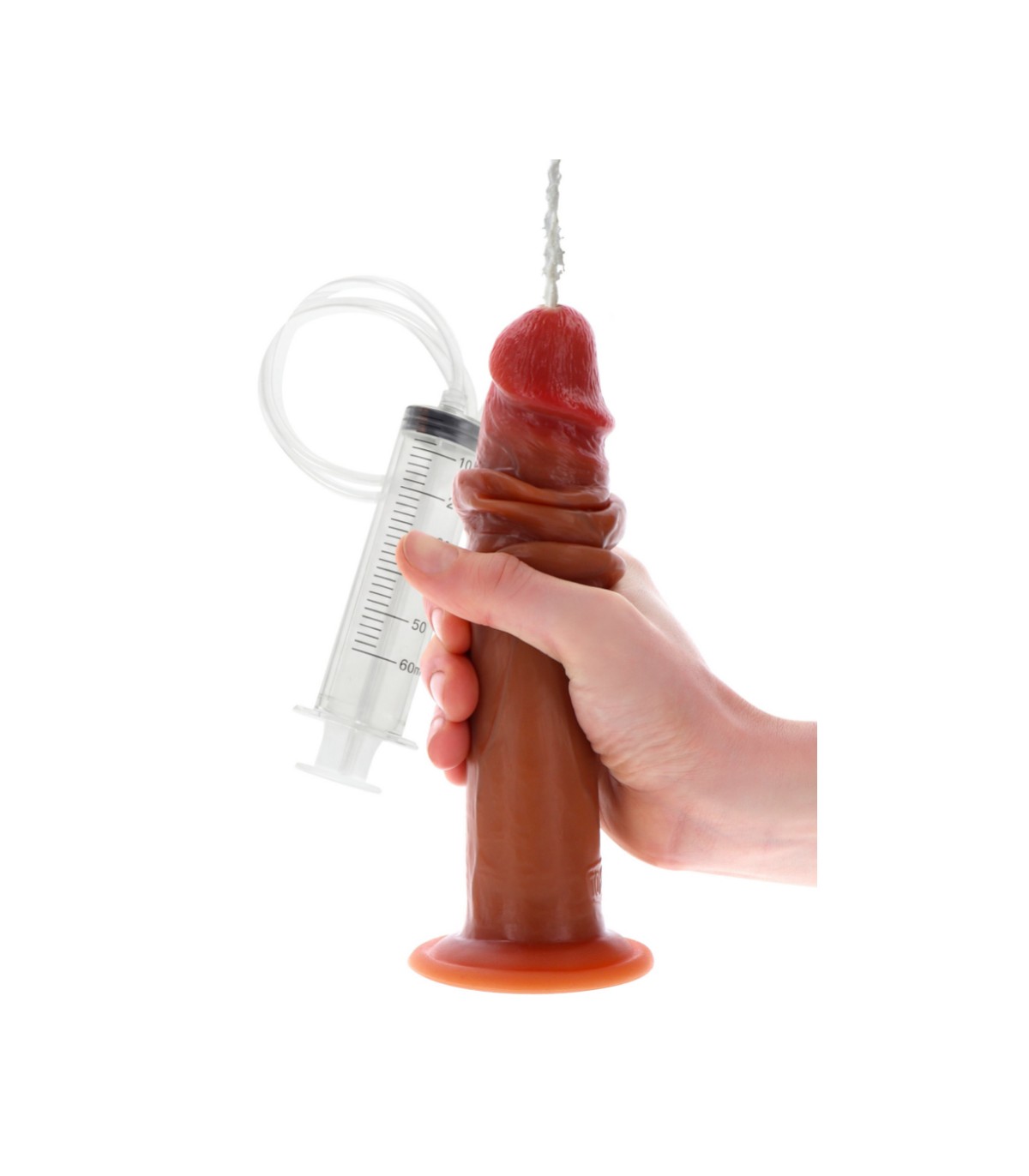 Gode éjaculation Get Real Squirting Dong 21 cm