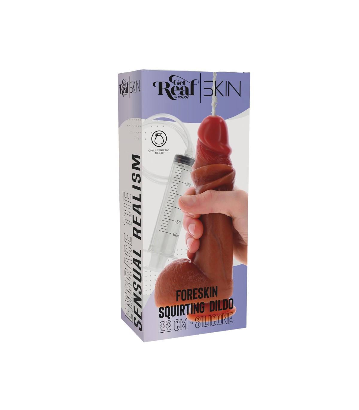 Gode Éjaculateur Peau Réaliste 15x4,5 cm