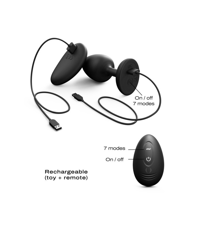 Geisha Plug Infinite M Dorcel avec télécommande et câble USB
