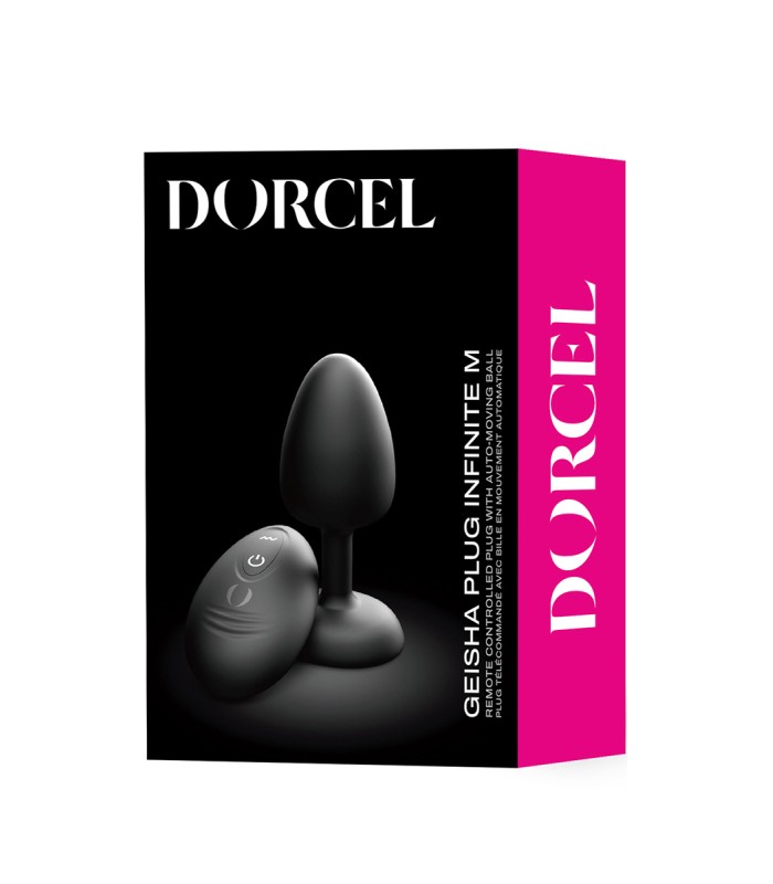 Plug anal à bille Dorcel avec télécommande