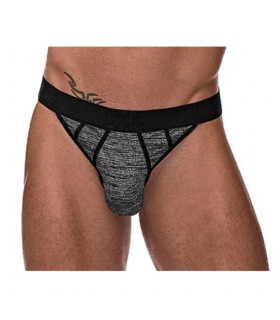 Jockstrap homme gris chiné Male Power