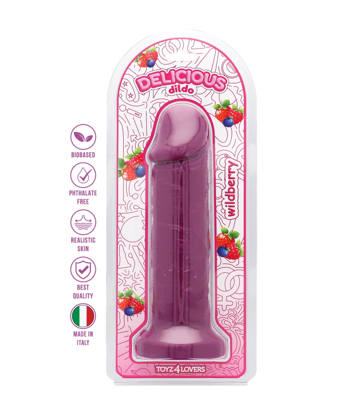 Gode Extra Large Parfumé Baies Sauvages