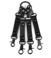 Ensemble Hogtie BDSM Vantage 8 Avanza en simili cuir noir