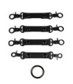 Accroches bondage cuir Vantage BDSM gay
